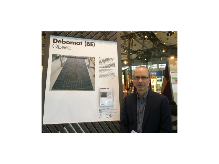 Debomat op Domotex 2017 genomineerd met de Q-Beez tot innovatie van 2017 Debomat op Domotex 2017 genomineerd met de Q-Beez tot innovatie van 2017